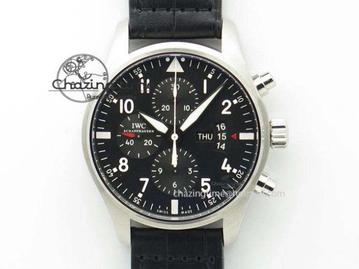 MIROTIME 0102 Portofino Automatic SS FKF 1:1 Best Edition White Dial SS Markers on Black Leather Strap A QuickDry 7138